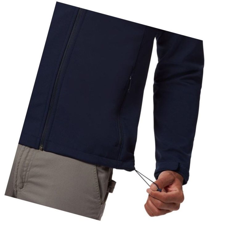 Columbia Ascender Softshell Mont Erkek Lacivert | 65871-QZAB