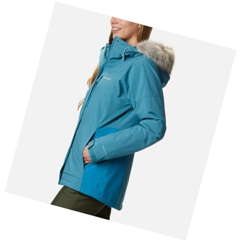 Columbia Ava Alpine Insulated Mont Kadın Mavi | 81574-LJTF