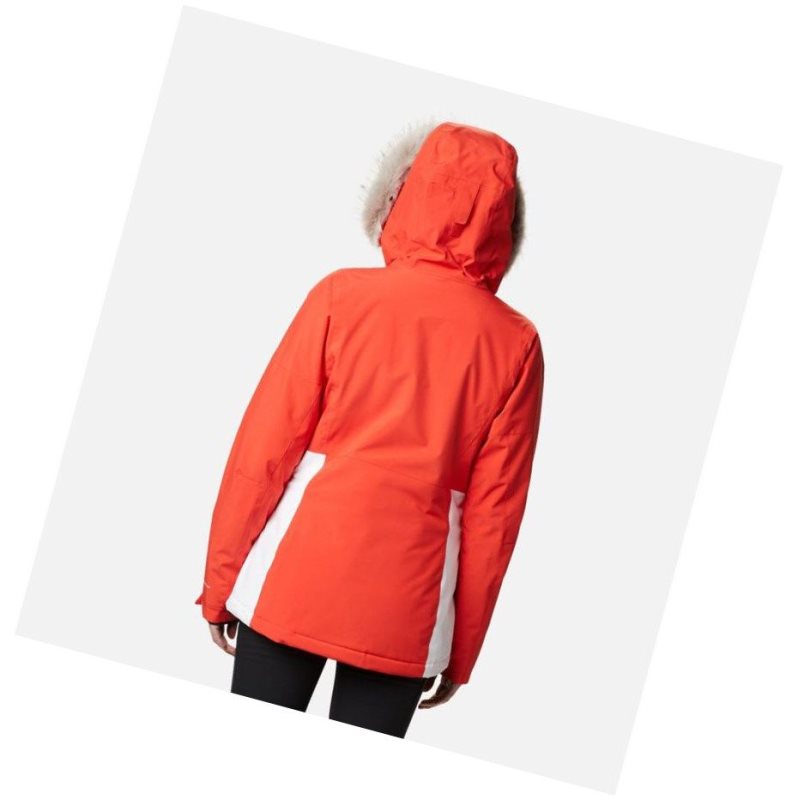 Columbia Ava Alpine Insulated Mont Kadın Turuncu Beyaz | 52170-DIBM