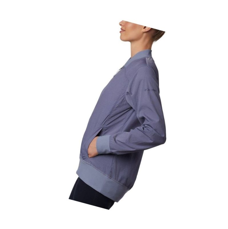Columbia Bachy Butte Long Bomber Mont Kadın Mor | 06531-OMHG