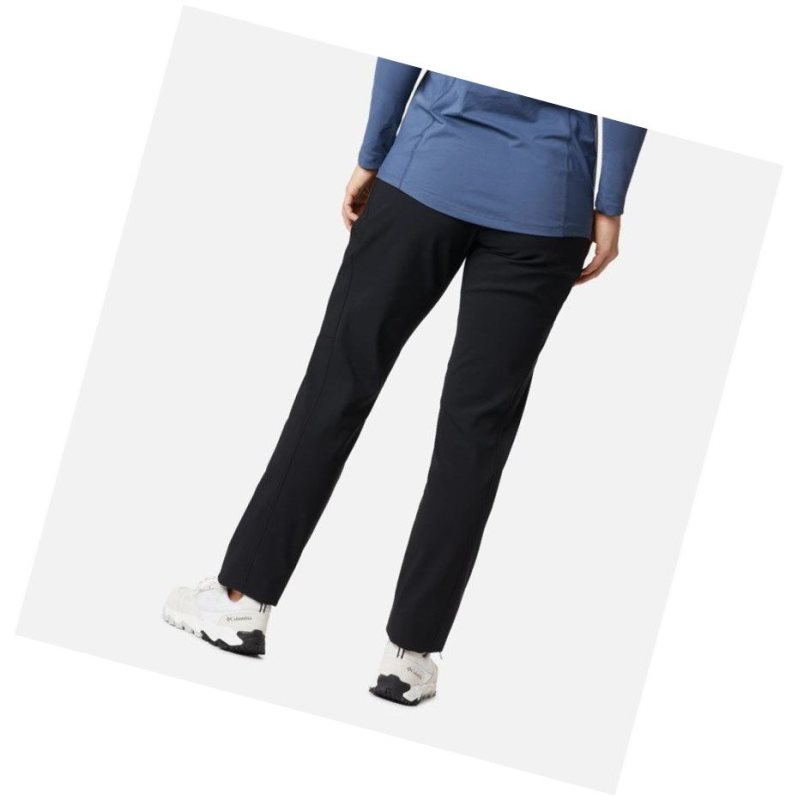 Columbia Back Beauty Highrise Warm Winter Pantolon Kadın Siyah | 60532-NDEQ