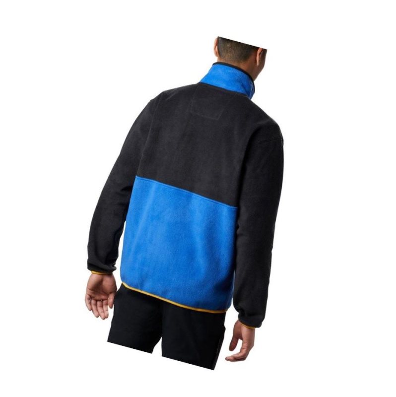 Columbia Back Bowl Full Zip Fleece Mont Erkek Siyah | 90184-AKCY