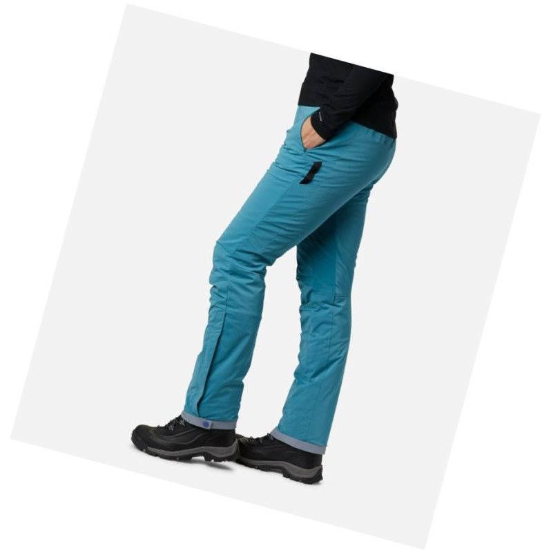 Columbia Backslope Insulated Pantolon Kadın Mavi | 43756-MJEL