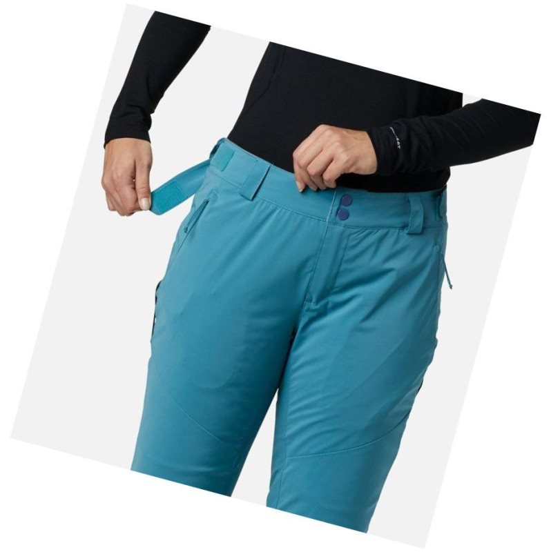Columbia Backslope Insulated Pantolon Kadın Mavi | 43756-MJEL