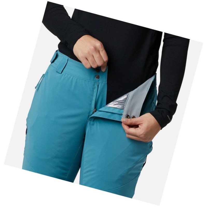 Columbia Backslope Insulated Pantolon Kadın Mavi | 43756-MJEL