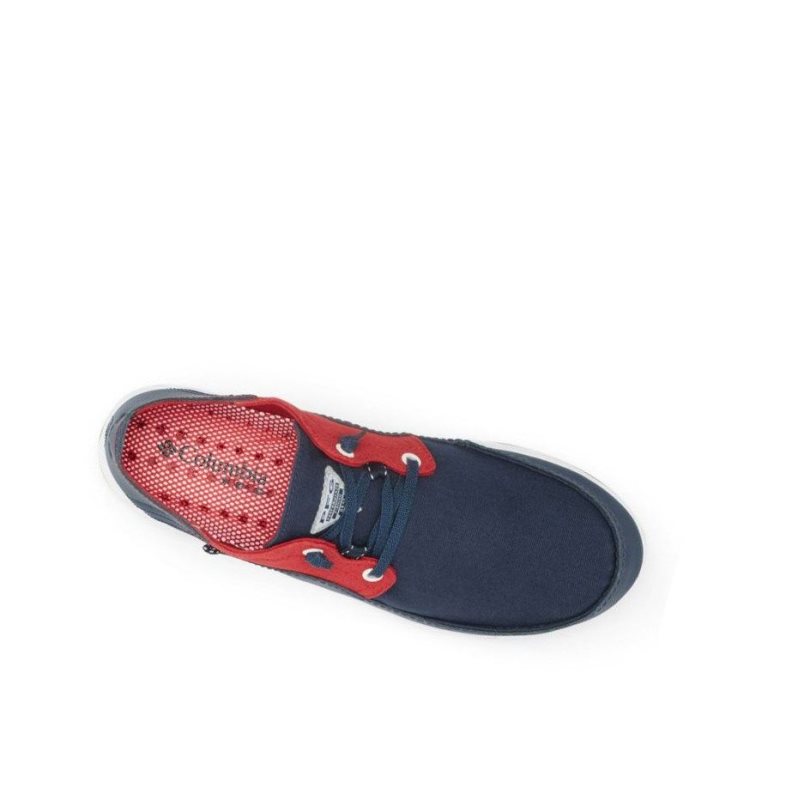 Columbia Bahama Vent Relaxed PFG Tekne Ayakkabısı Erkek Lacivert | 97436-QPKI