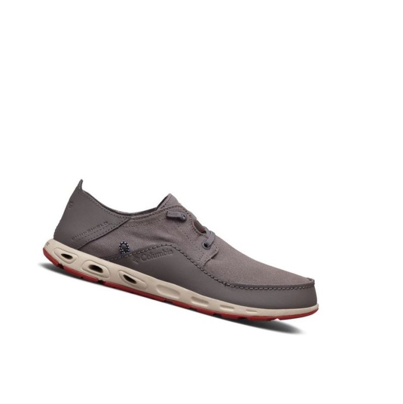 Columbia Bahama Vent Relaxed PFG Tekne Ayakkabısı Erkek Gri | 89376-PDRE