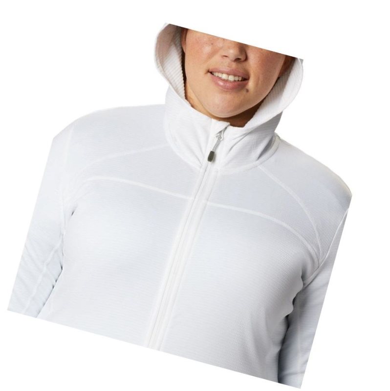 Columbia Baker Valley Hooded Fleece Mont Kadın Beyaz | 74219-VGFD