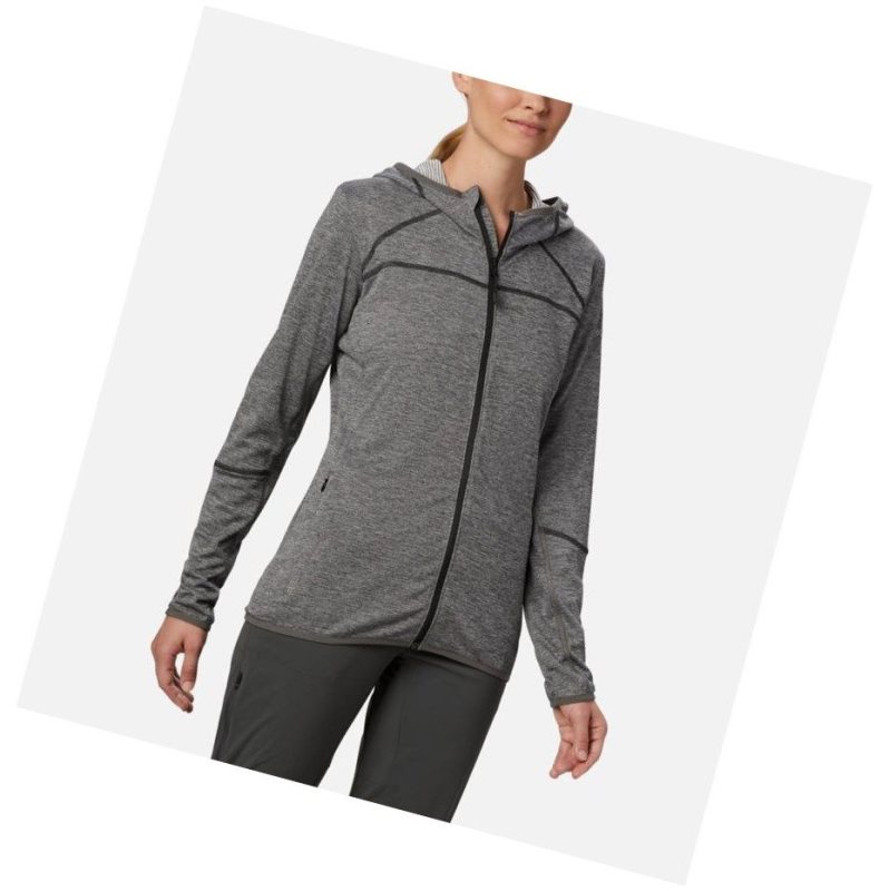 Columbia Baker Valley Hooded Fleece Mont Kadın Siyah | 96450-BQJZ