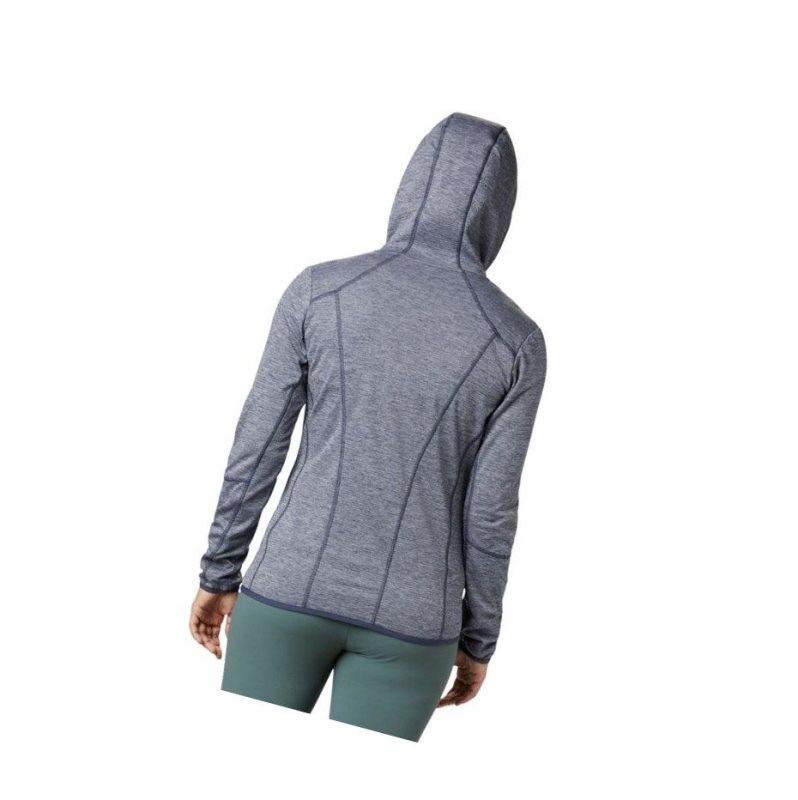 Columbia Baker Valley Hooded Fleece Mont Kadın Lacivert | 60139-XEWR