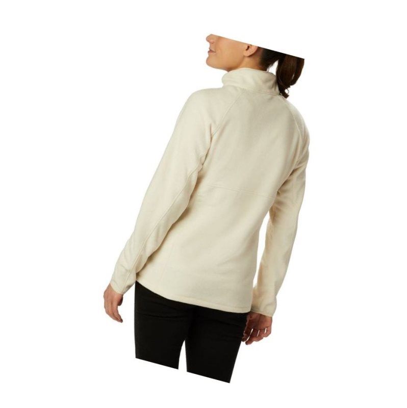 Columbia Basin Trail Fleece Full Zip Top Mont Kadın Krema | 85304-LOWM