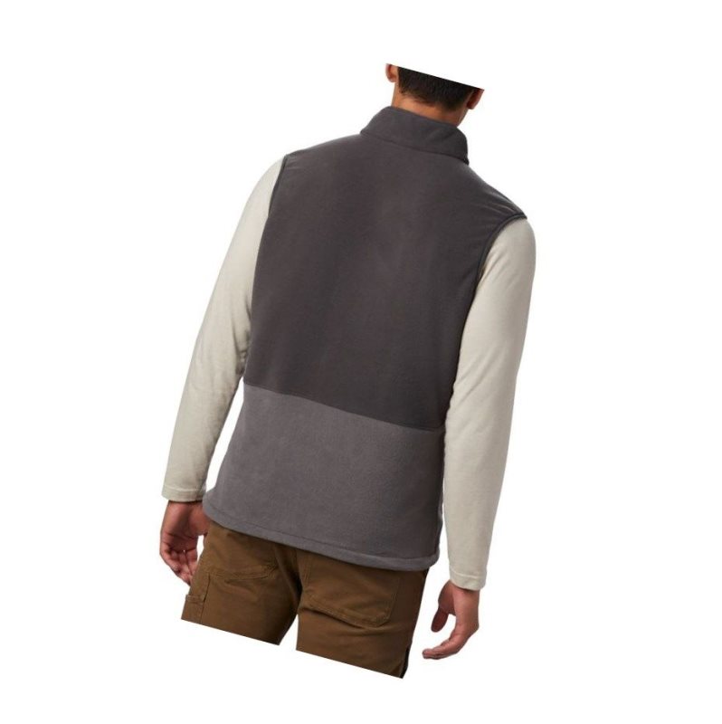 Columbia Basin Trail Fleece Tall Yelek Erkek Gri | 16328-LOMP