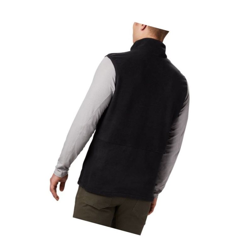 Columbia Basin Trail Fleece Tall Yelek Erkek Siyah | 87926-ESIC