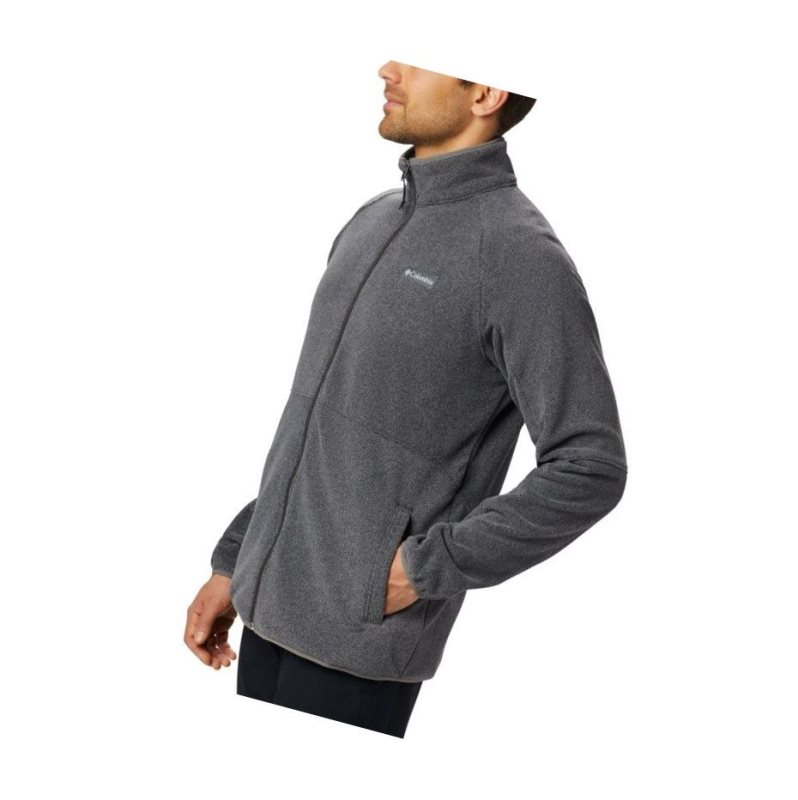 Columbia Basin Trail Full Zip Fleece Tall Mont Erkek Gri | 03625-QPAG