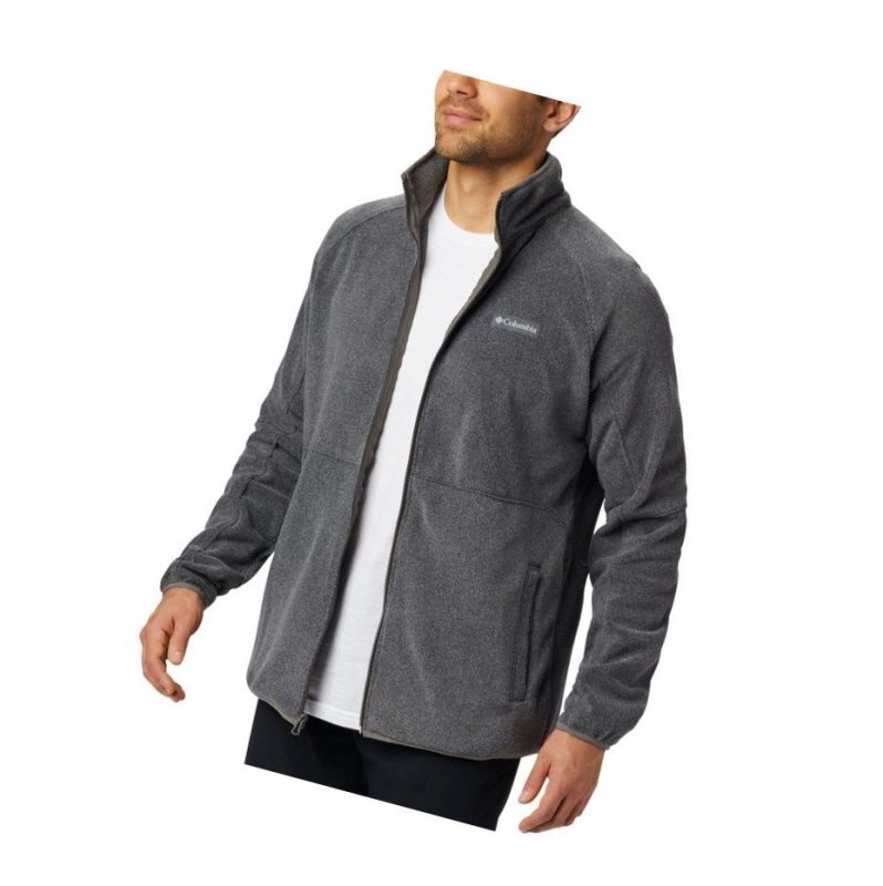 Columbia Basin Trail Full Zip Fleece Tall Mont Erkek Gri | 03625-QPAG