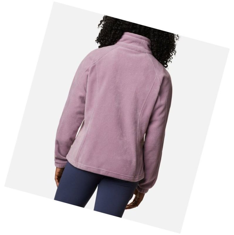 Columbia Benton Springs Full Zip Fleece Mont Kadın Mor | 71924-DNYL