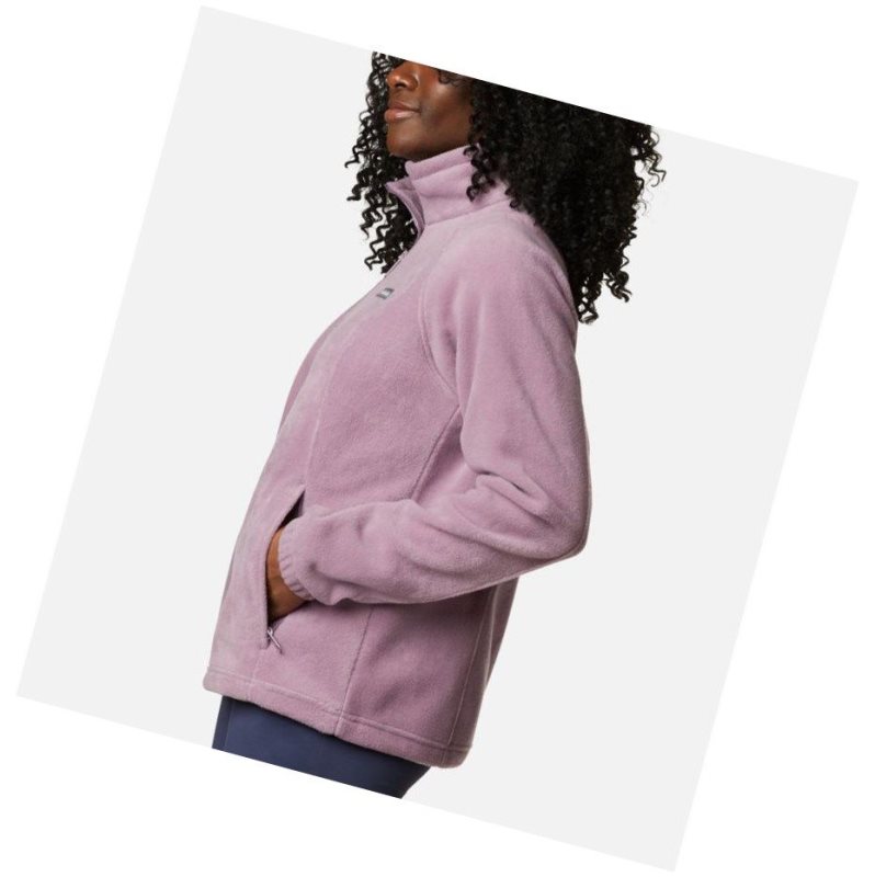 Columbia Benton Springs Full Zip Fleece Mont Kadın Mor | 71924-DNYL