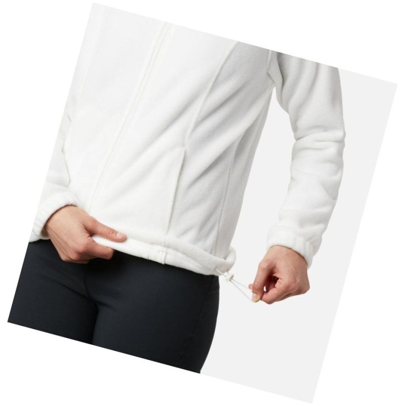 Columbia Benton Springs Full Zip Fleece Mont Kadın Krema | 68934-YEFV