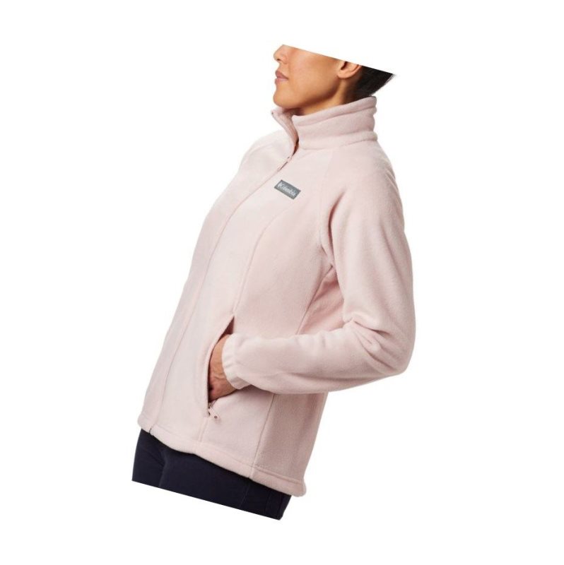 Columbia Benton Springs Full Zip Fleece Mont Kadın Pembe | 95381-POBY