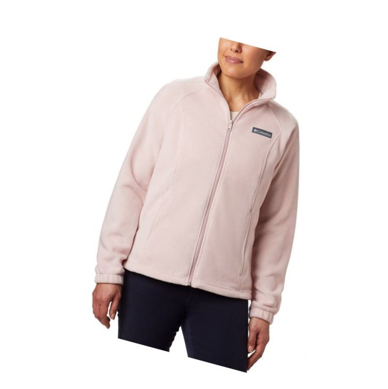 Columbia Benton Springs Full Zip Fleece Mont Kadın Pembe | 95381-POBY