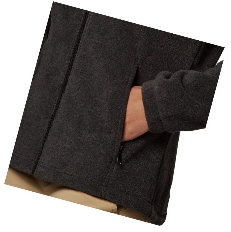 Columbia Benton Springs Full Zip Fleece Petite Mont Kadın Gri | 95216-QMJR