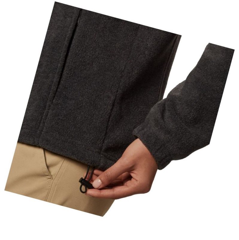 Columbia Benton Springs Full Zip Fleece Petite Mont Kadın Gri | 95216-QMJR