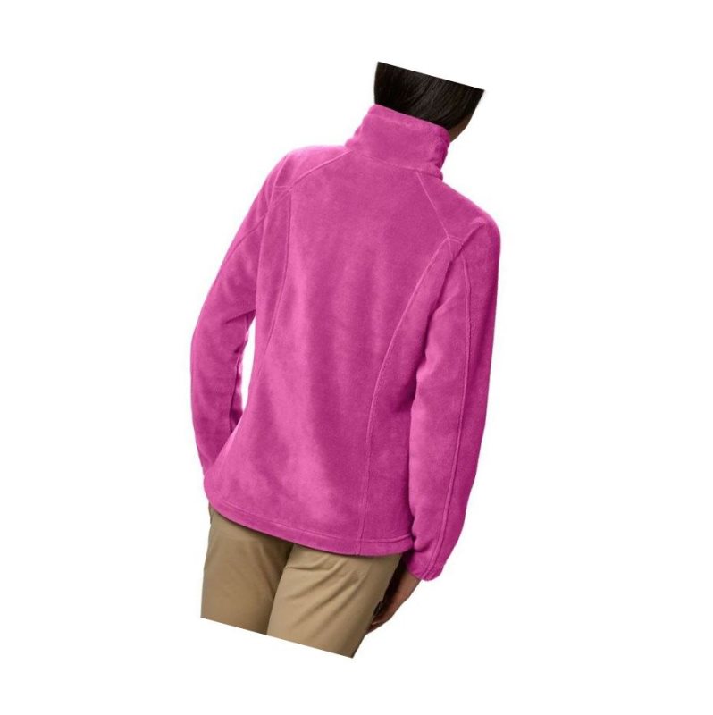 Columbia Benton Springs Full Zip Fleece Mont Kadın Küpe Çiçeği | 57128-NYDA