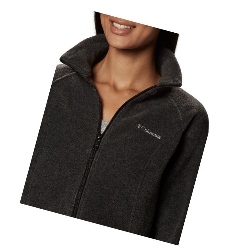 Columbia Benton Springs Full Zip Fleece Mont Kadın Gri | 42931-RGHY
