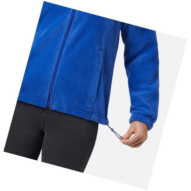 Columbia Benton Springs Full Zip Fleece Mont Kadın Mavi | 12057-BXER