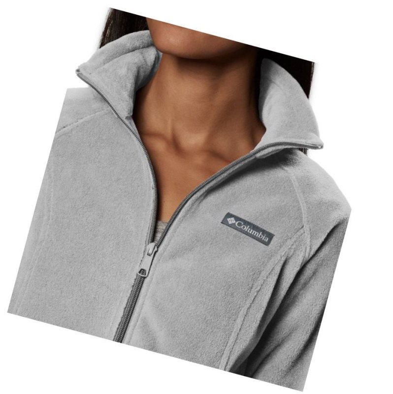 Columbia Benton Springs Full Zip Fleece Mont Kadın Gri | 01695-PHME