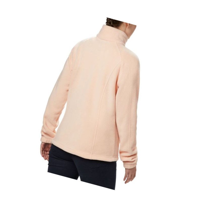 Columbia Benton Springs Full Zip Fleece Mont Kadın Pembe | 86274-XDNH