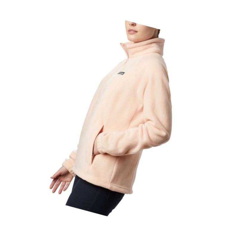 Columbia Benton Springs Full Zip Fleece Mont Kadın Pembe | 86274-XDNH
