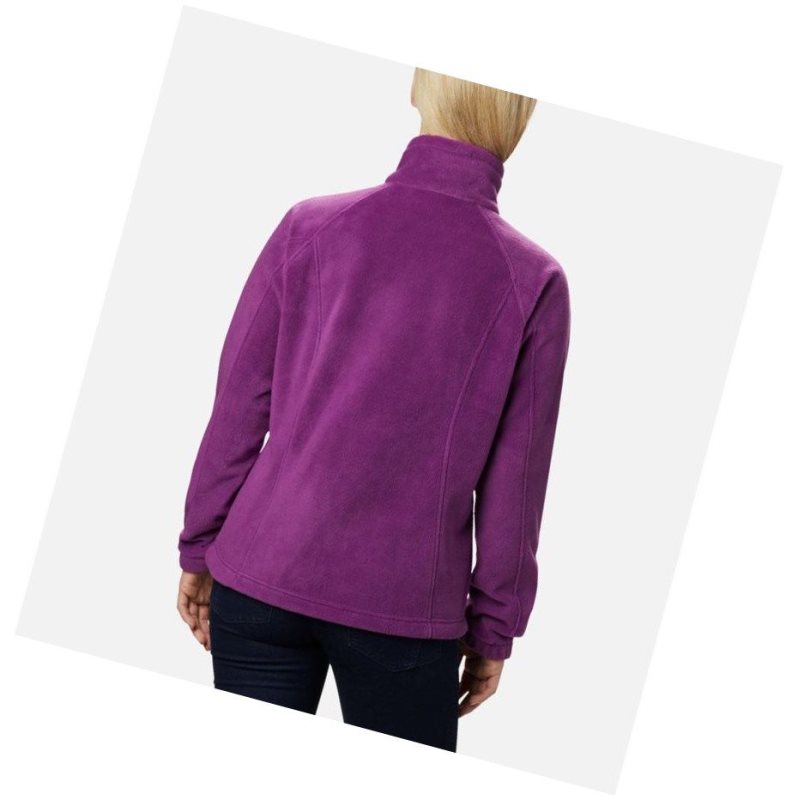 Columbia Benton Springs Full Zip Fleece Mont Kadın Kahverengi | 85263-KMTZ