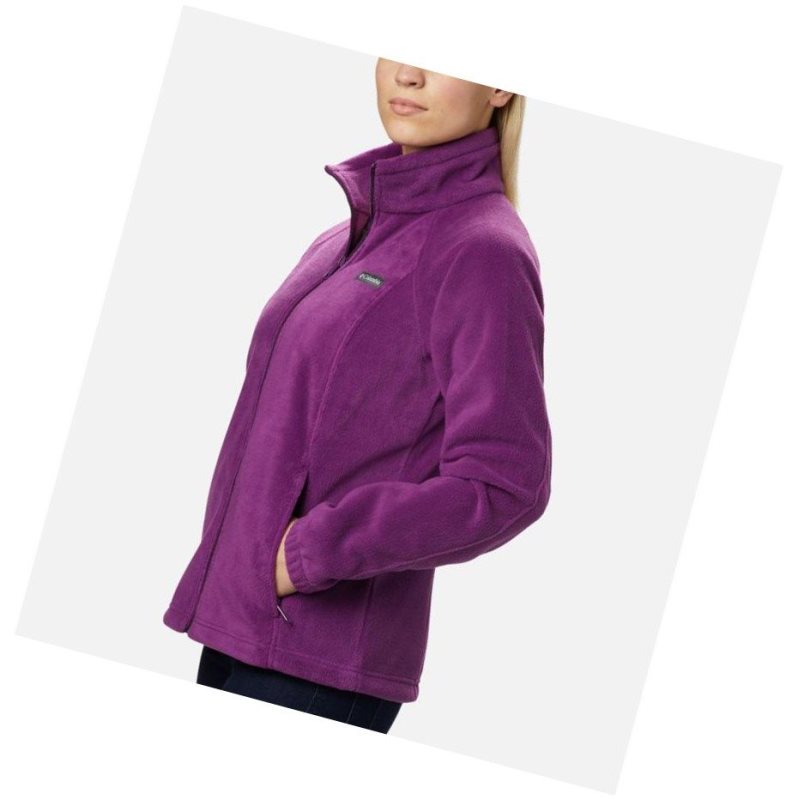 Columbia Benton Springs Full Zip Fleece Mont Kadın Kahverengi | 85263-KMTZ