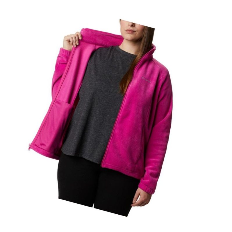 Columbia Benton Springs Full Zip Plus Size Mont Kadın Küpe Çiçeği | 81753-LDOS