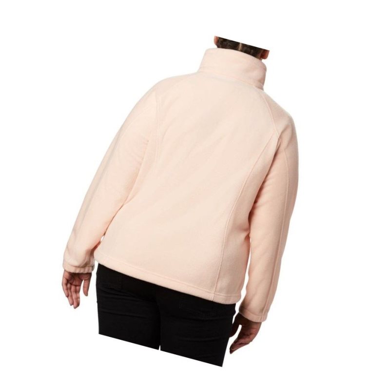 Columbia Benton Springs Full Zip Plus Size Mont Kadın Pembe | 81450-HUJR