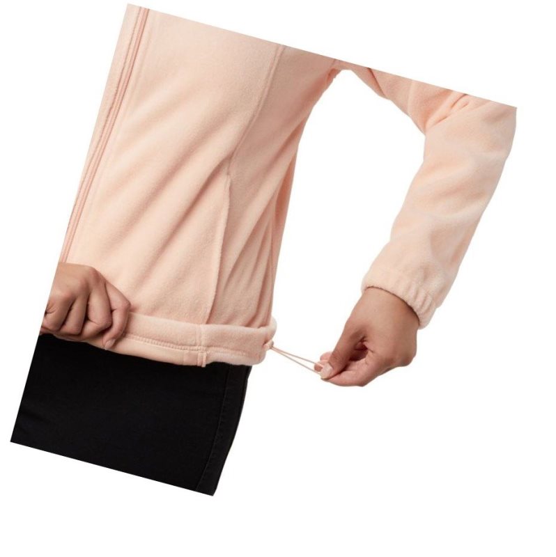 Columbia Benton Springs Full Zip Plus Size Mont Kadın Pembe | 81450-HUJR