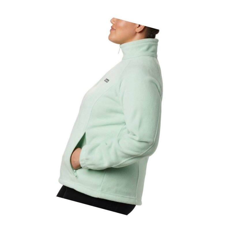 Columbia Benton Springs Full Zip Plus Size Mont Kadın Nane | 96457-MCTD