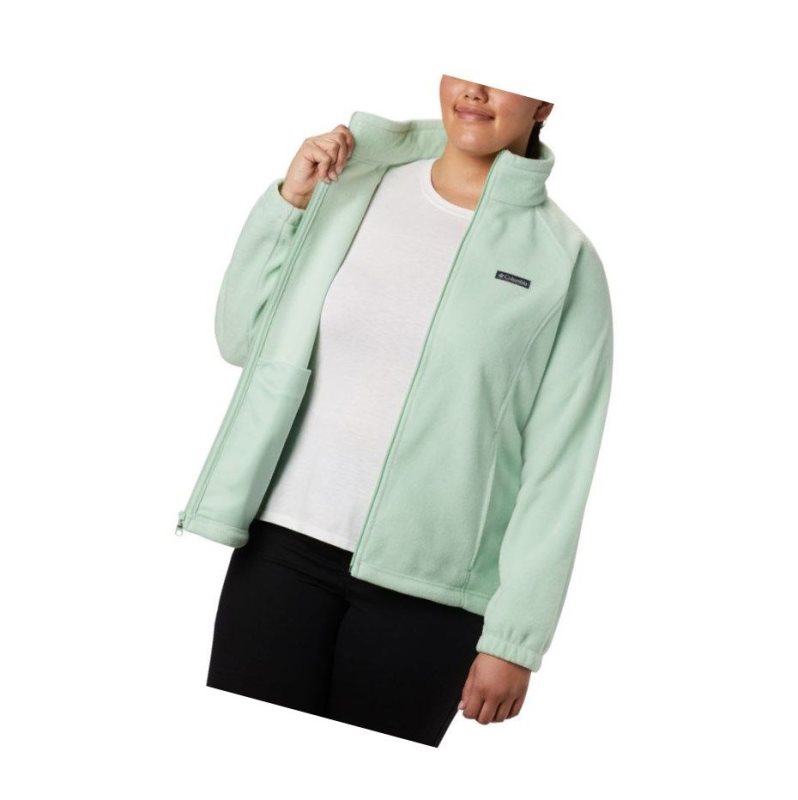 Columbia Benton Springs Full Zip Plus Size Mont Kadın Nane | 96457-MCTD