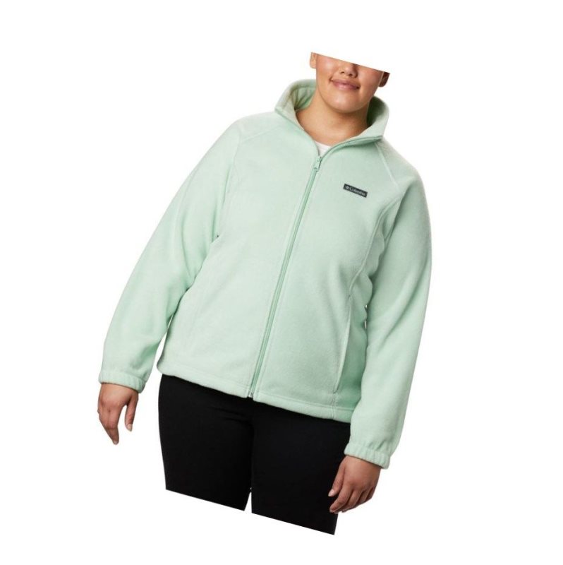 Columbia Benton Springs Full Zip Plus Size Mont Kadın Nane | 96457-MCTD