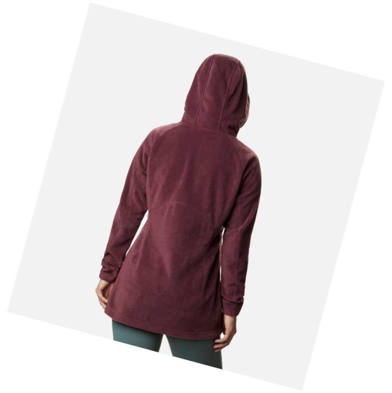 Columbia Benton Springs II Long Kapşonlu Kadın Bordo | 87439-IYHA