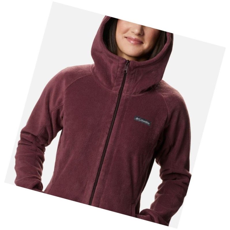 Columbia Benton Springs II Long Kapşonlu Kadın Bordo | 87439-IYHA