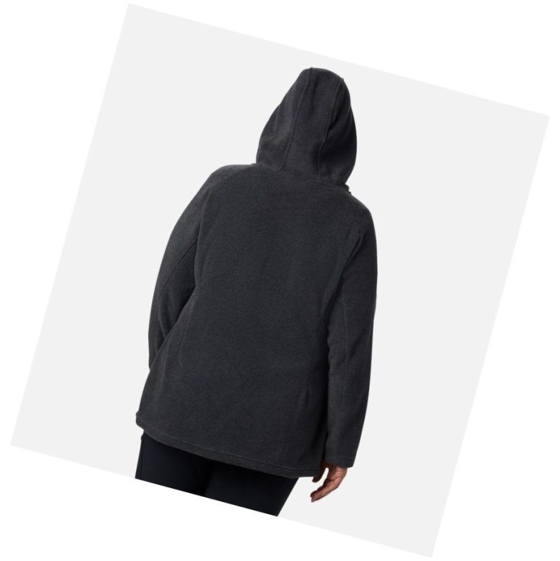 Columbia Benton Springs II Long Plus Size Kapşonlu Kadın Gri | 72418-DTNV