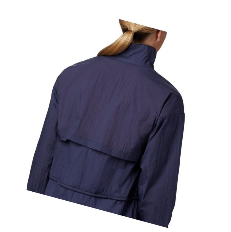 Columbia Berg Lake Anorak Mont Kadın Lacivert | 01384-LVIQ