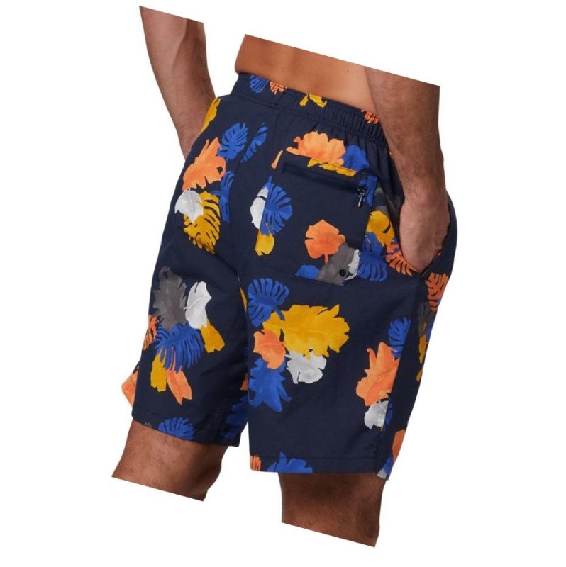 Columbia Big Dippers Water Big Şort Erkek Lacivert | 02789-UGXE