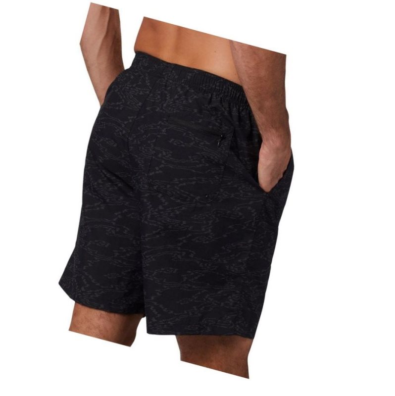 Columbia Big Dippers Water Big Şort Erkek Siyah | 90185-YELC