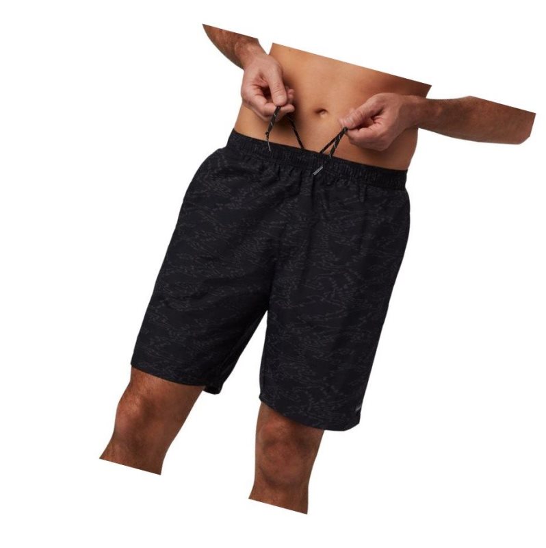Columbia Big Dippers Water Big Şort Erkek Siyah | 90185-YELC
