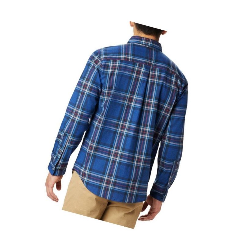 Columbia Boulder Ridge?Long Sleeve Flannel Gömlek Erkek Kahverengi | 58091-DFGT