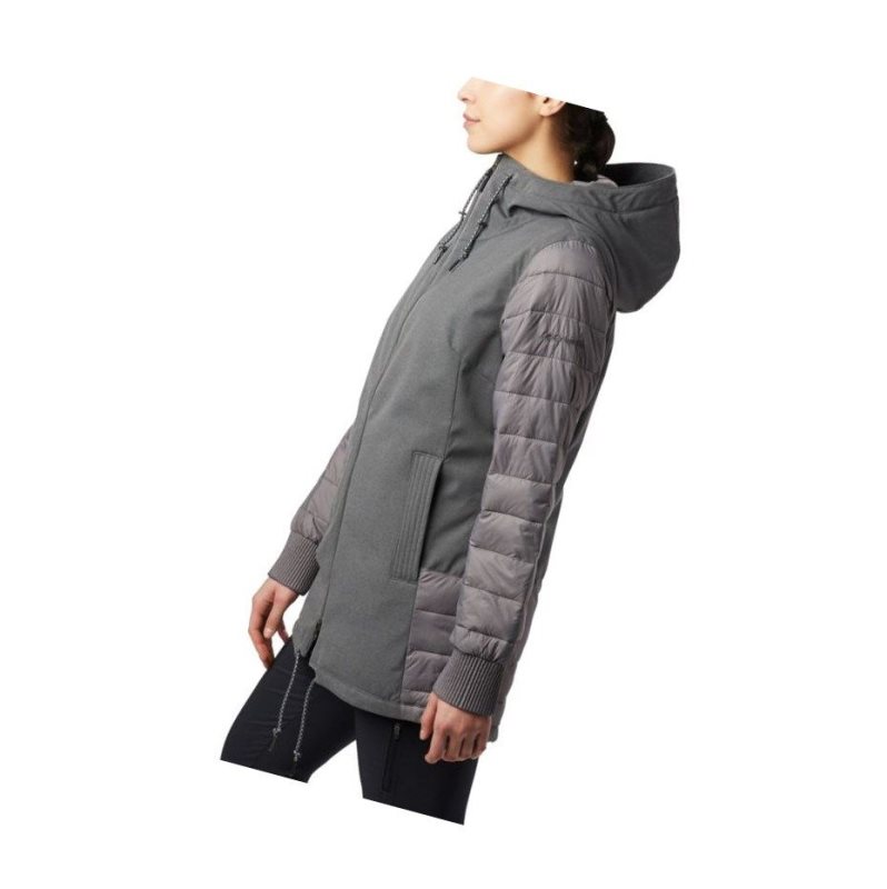 Columbia Boundary Bay Hybrid Mont Kadın Gri | 10345-JIVE