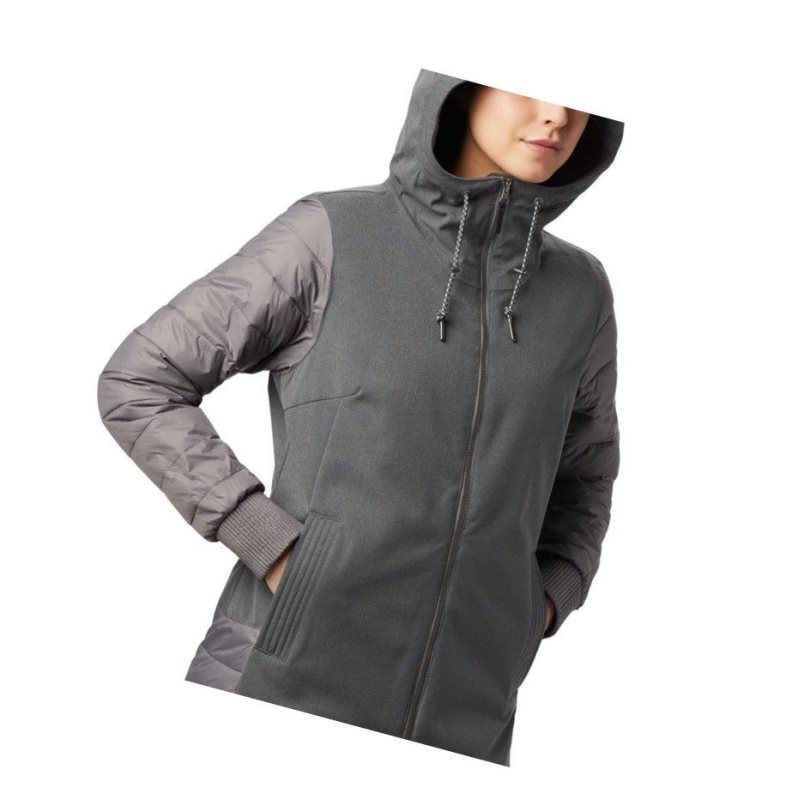 Columbia Boundary Bay Hybrid Mont Kadın Gri | 10345-JIVE
